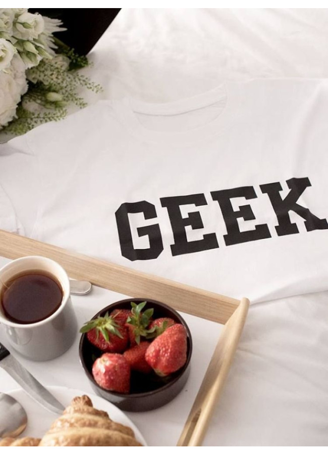 GEEK WHITE TSHIRT