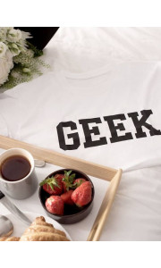 GEEK WHITE TSHIRT
