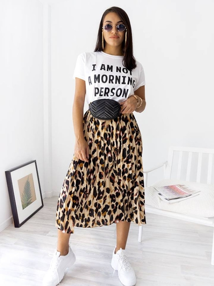 MORNING PERSON WHITE TSHIRT