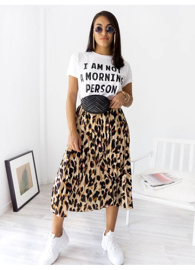 MORNING PERSON WHITE TSHIRT