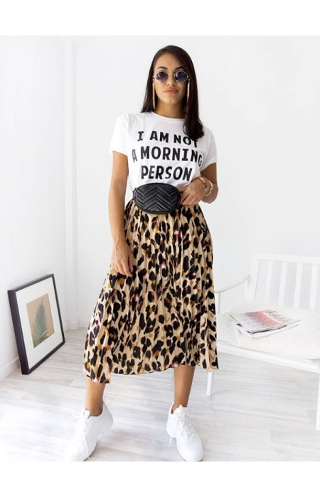 MORNING PERSON WHITE TSHIRT