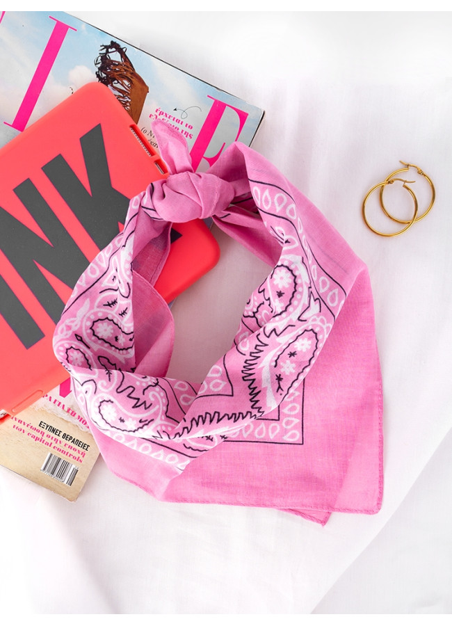 FUSCHIA BANDANA