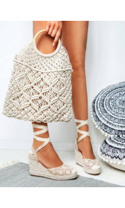 BALLERINA BEIGE PLATFORMS