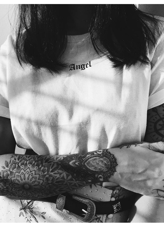 ANGEL WHITE TSHIRT