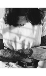 ANGEL WHITE TSHIRT