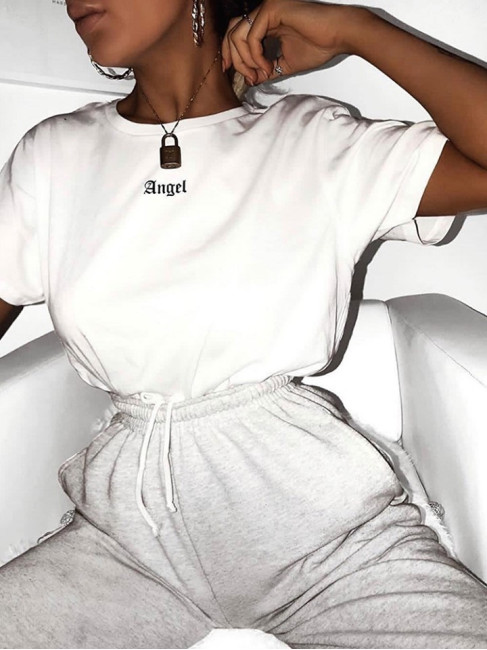 ANGEL WHITE TSHIRT