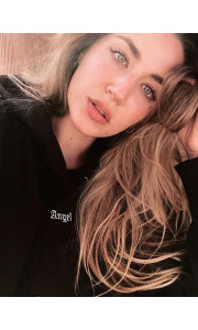 ANGEL BLACK HOODIE