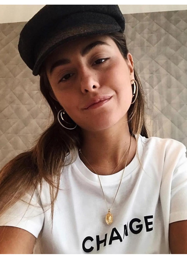 CHANGE WHITE T-SHIRT