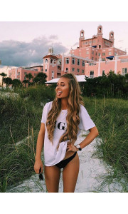 GIGI WHITE T-SHIRT