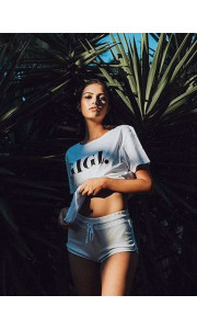 GIGI WHITE T-SHIRT