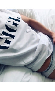 GIGI WHITE T-SHIRT
