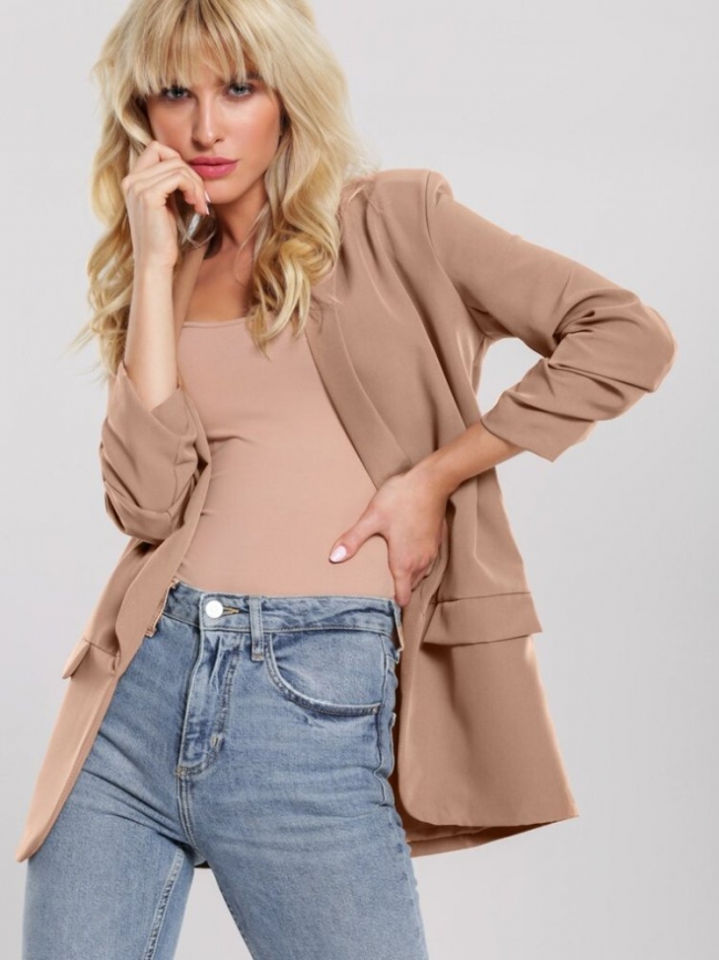 KRISTIA CAMEL BLAZER