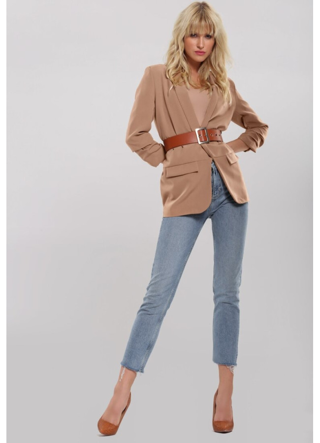 KRISTIA NUDE BLAZER