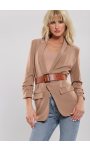 KRISTIA NUDE BLAZER