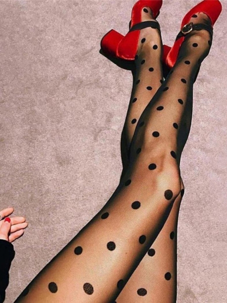 ΜΑΥΡΟ ΠΟΥΑ ΚΑΛΣΟΝ- BOLD DOT