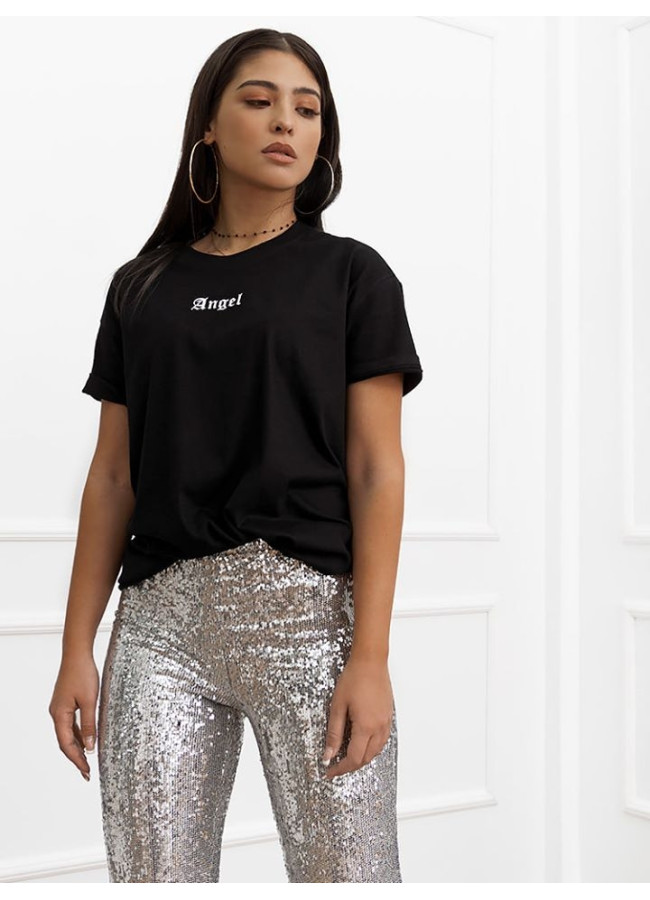 ANGEL BLACK TSHIRT