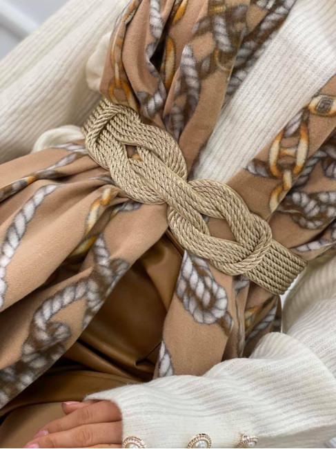 GOLD KNOT BRAID BELTt