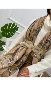 GOLD KNOT BRAID BELTt