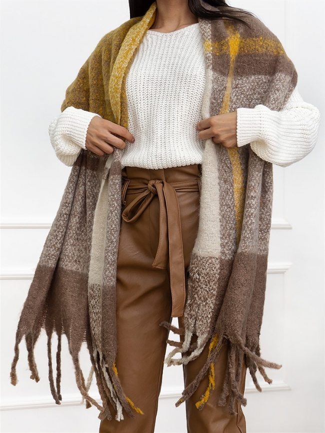 CAMEL LEATHER PANTS -  MARSELA