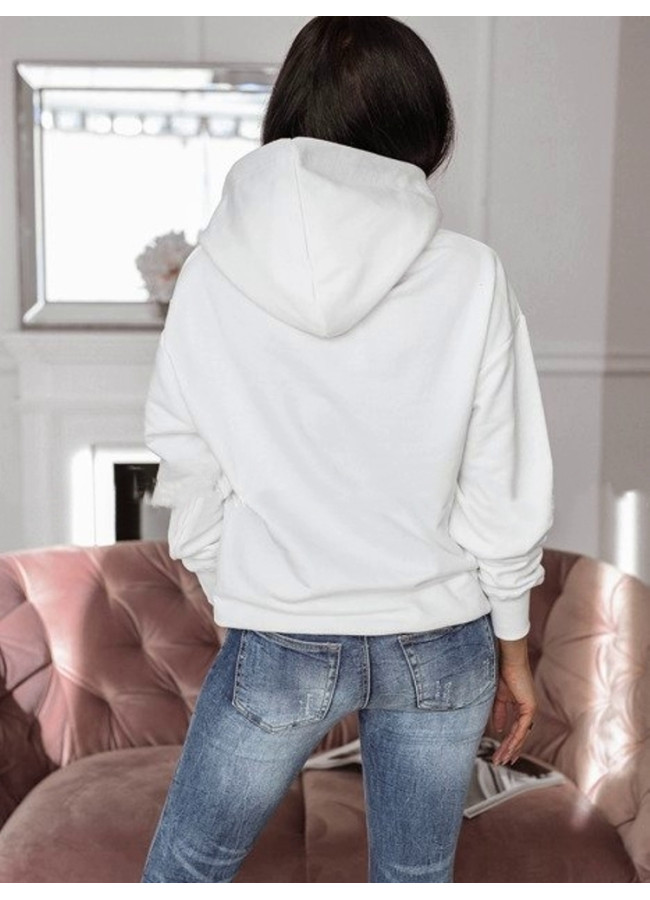 THE BASIC WHITE HOODIE
