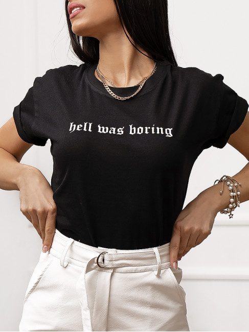 HELL BLACK TSHIRT