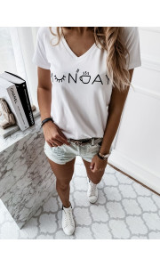 MONDAY WHITE TSHIRT