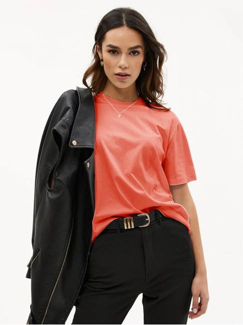 CORAL BOYFRIEND TEE