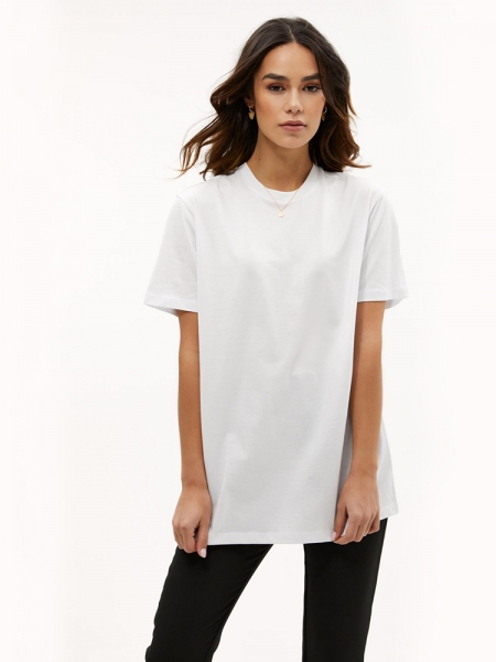 WHITE BOYFRIEND TEE