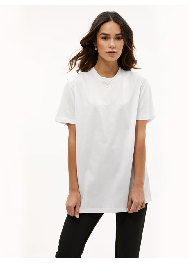 WHITE BOYFRIEND TEE