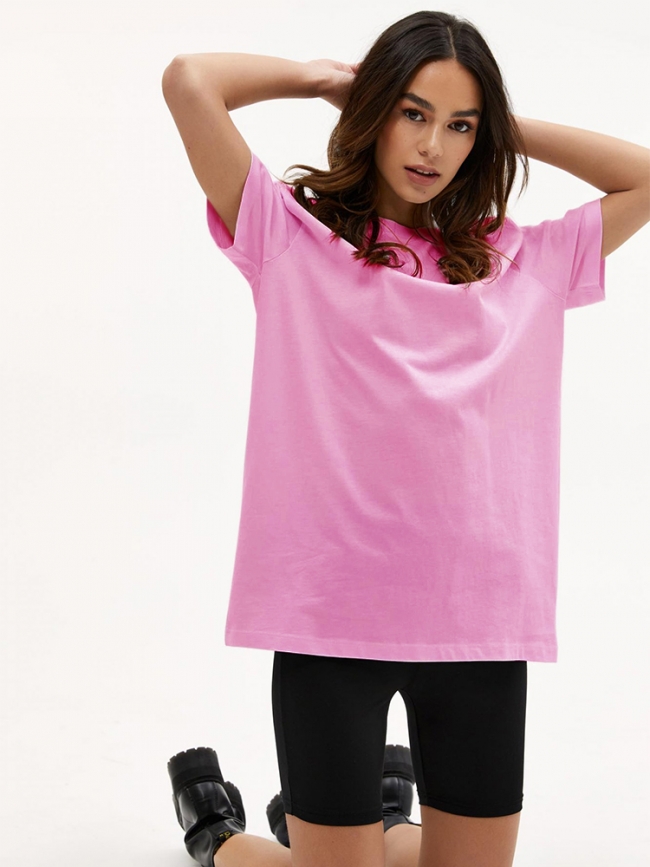 HOT PINK BOYFRIEND TEE