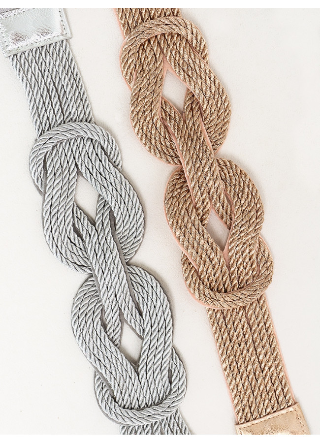 KNOT BRAID BELT (2 COLORS)