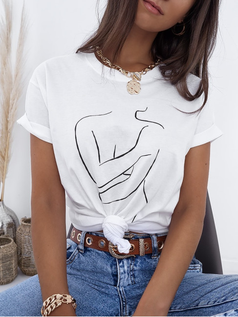 I LOVE ME WHITE T-SHIRT