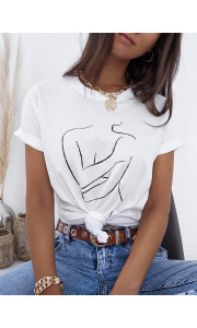 I LOVE ME WHITE T-SHIRT