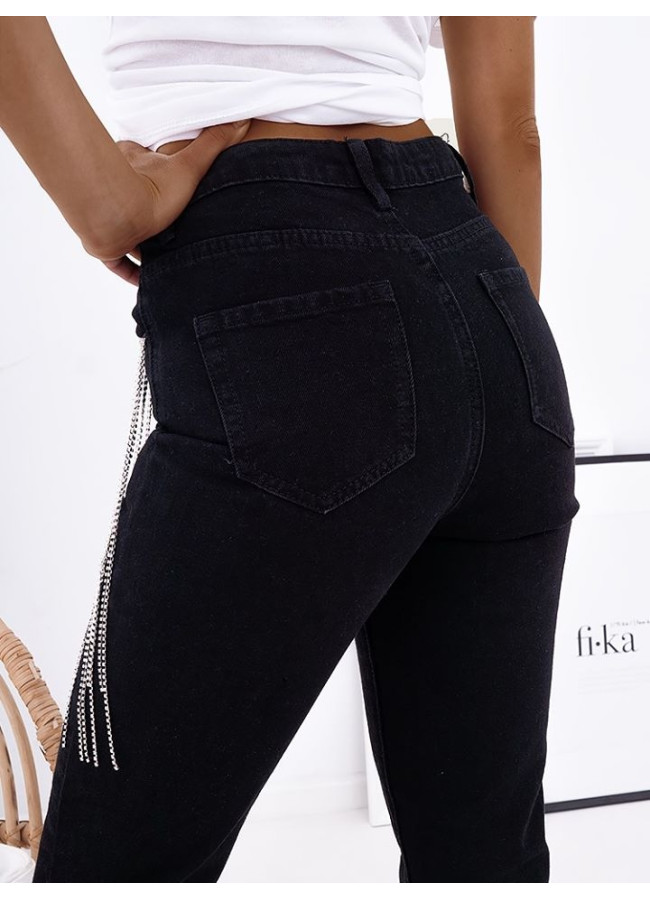 LEVELS BLACK MOM FIT JEANS