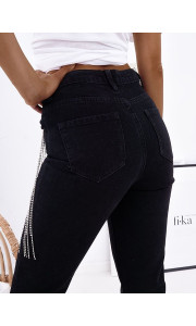 LEVELS BLACK MOM FIT JEANS