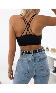 HEMBRA BLACK BUSTIER