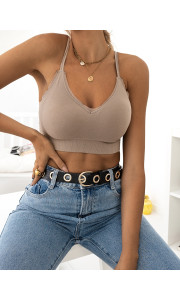 HEMBRA NUDE BUSTIER