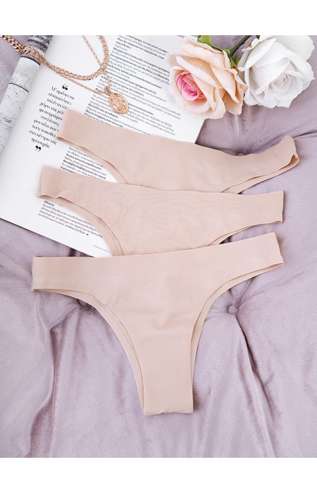 NUDE BRAZIL SLIPS PACK OF 3