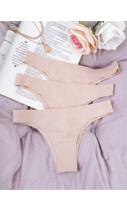 NUDE BRAZIL SLIPS PACK OF 3