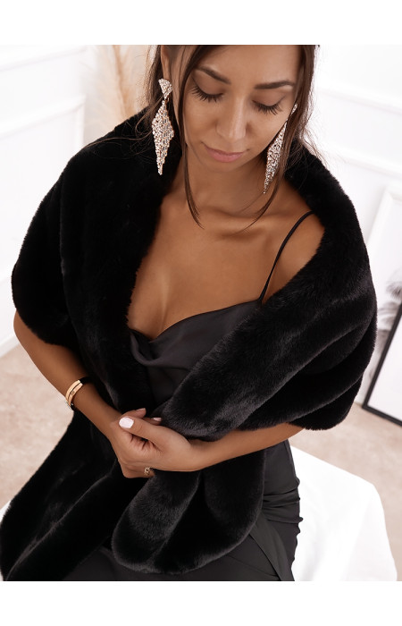 ECO FUR  BLACK ETOILE