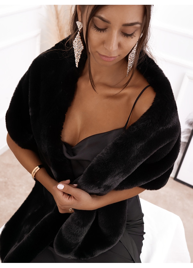 ECO FUR  BLACK ETOILE