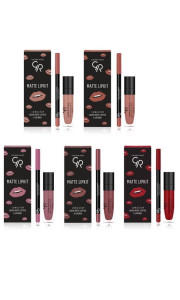 MATTE LIP KIT GOLDEN ROSE