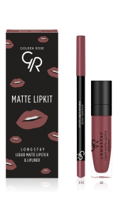 MATTE LIP KIT GOLDEN ROSE