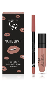 MATTE LIP KIT GOLDEN ROSE