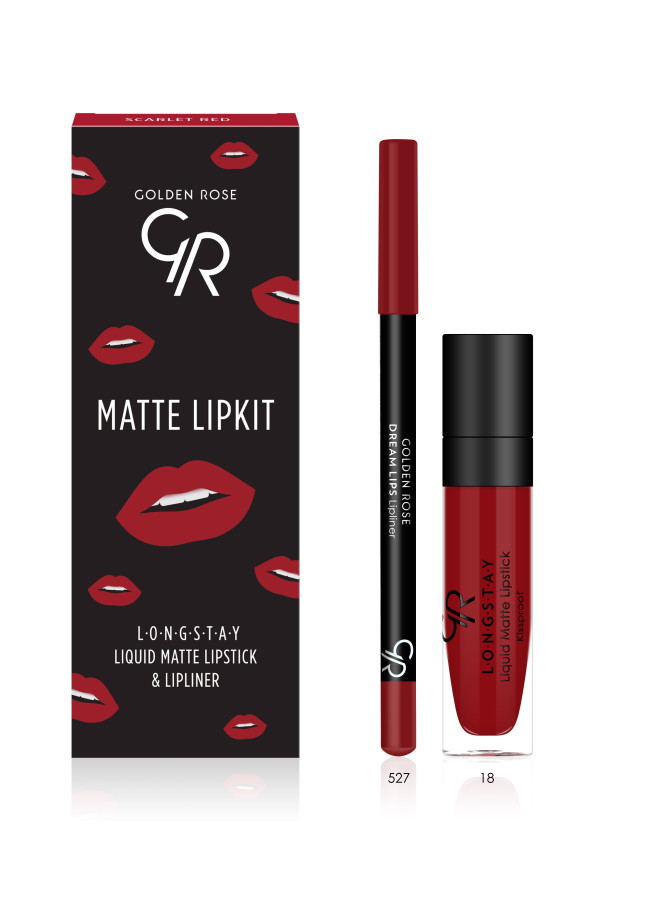 MATTE LIP KIT GOLDEN ROSE