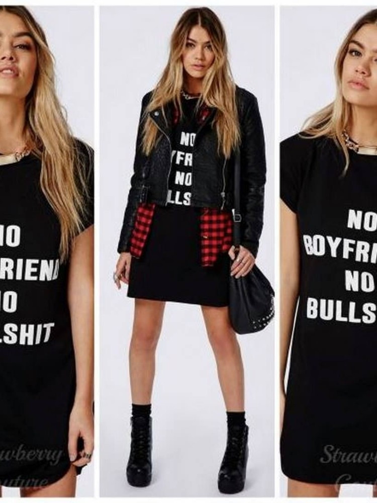 NO BOYFRIEND DRESS (3 colors)