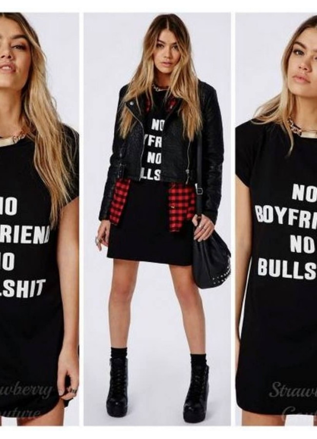 NO BOYFRIEND DRESS (3 colors)
