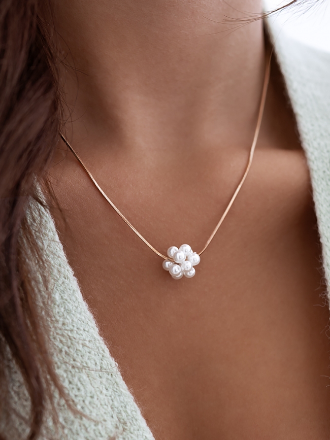ATOM PEARL NECKLACE