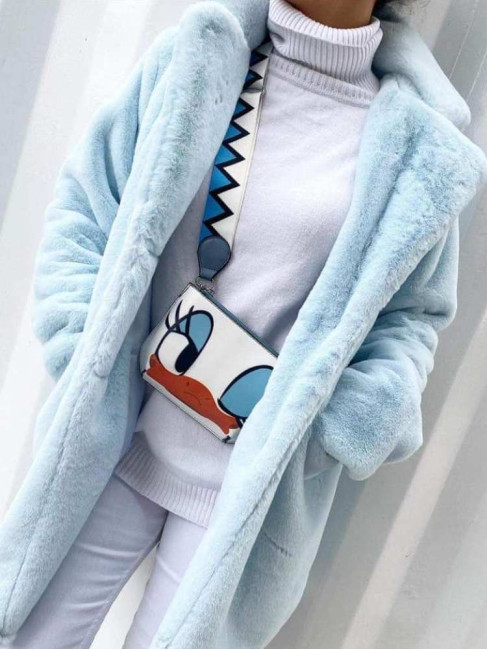 NOELLE BABY BLUE FUR