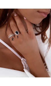 CLARIAN STRASS RINGS